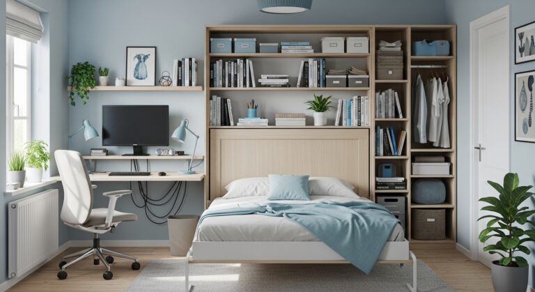 Small Home Office Bedroom Combo: Smart Ideas for a Functional Dual-Purpose Space